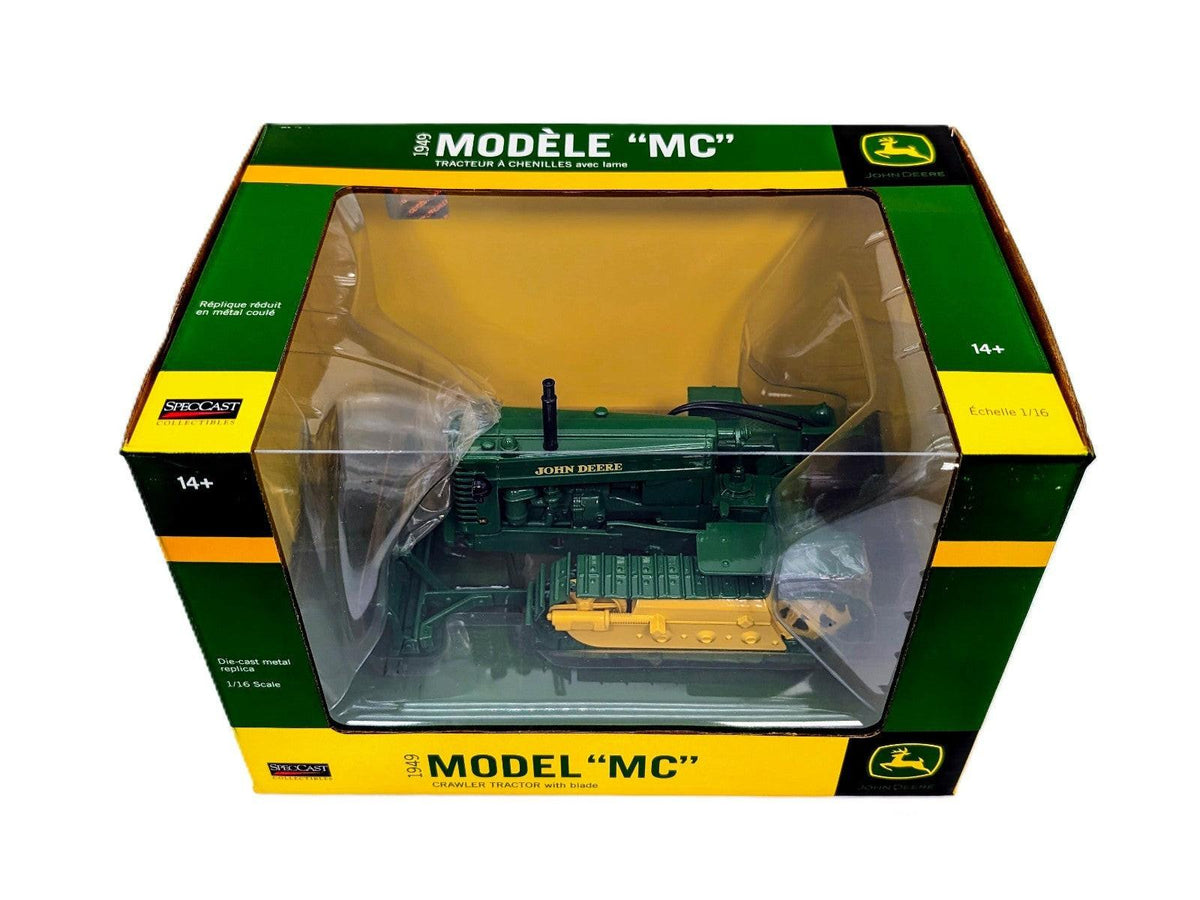 1/16 John Deere 1949 MC Crawler w Blade, High Detail  SpecCast.