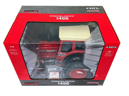 1/16 International Harvester 1466 Tractor With Black Stripe Decal And Duals.