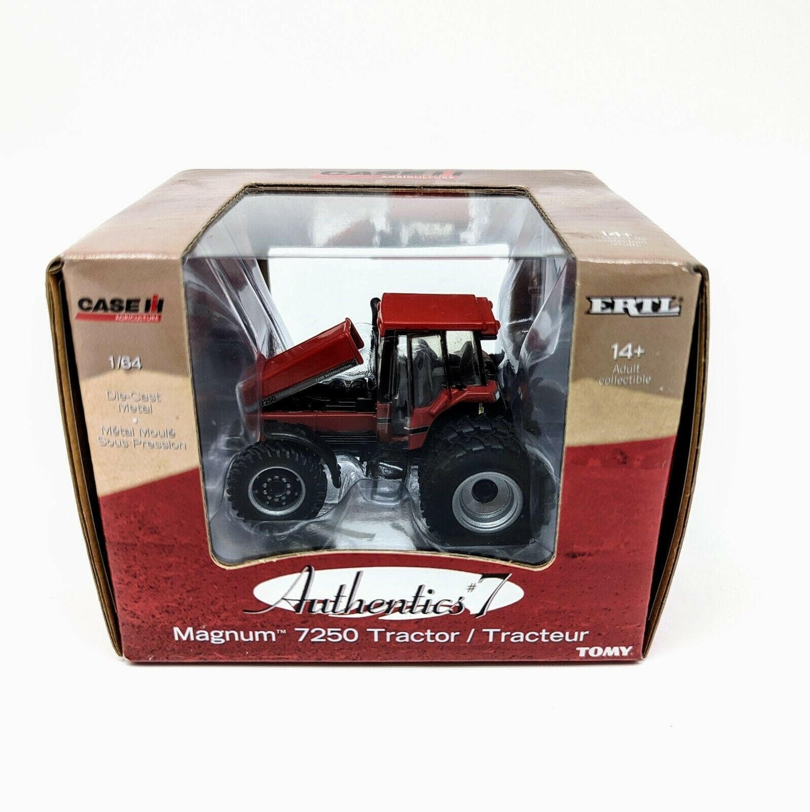 CASE IH Magnum 7250 Tractor Authentics #7 Ertl Die-Cast 1/64.