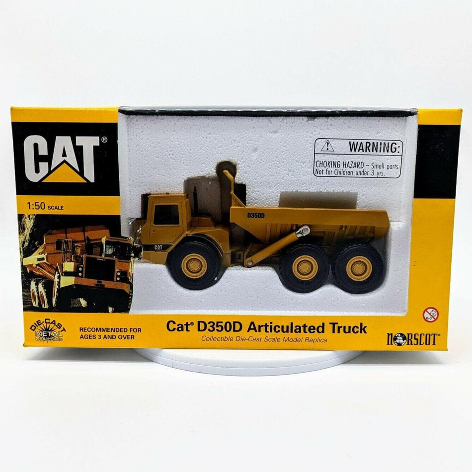 1/50 die-cast metal Caterpillar D350D Articulated Dump Truck Norscot