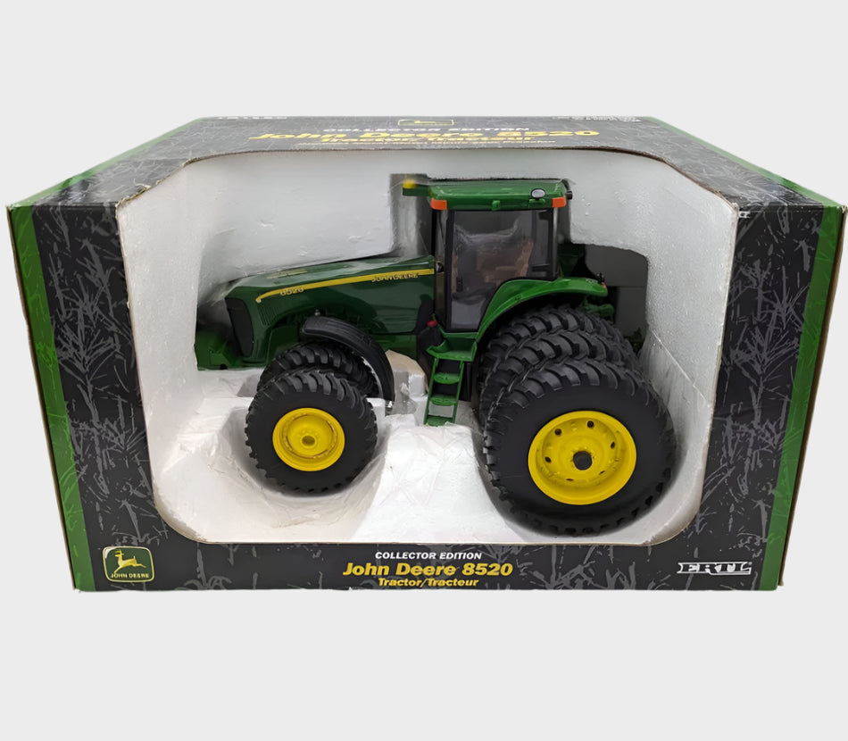 1/16 John Deere 8520 Tractor with Front Duals and Rear Triples Diecast Ertl