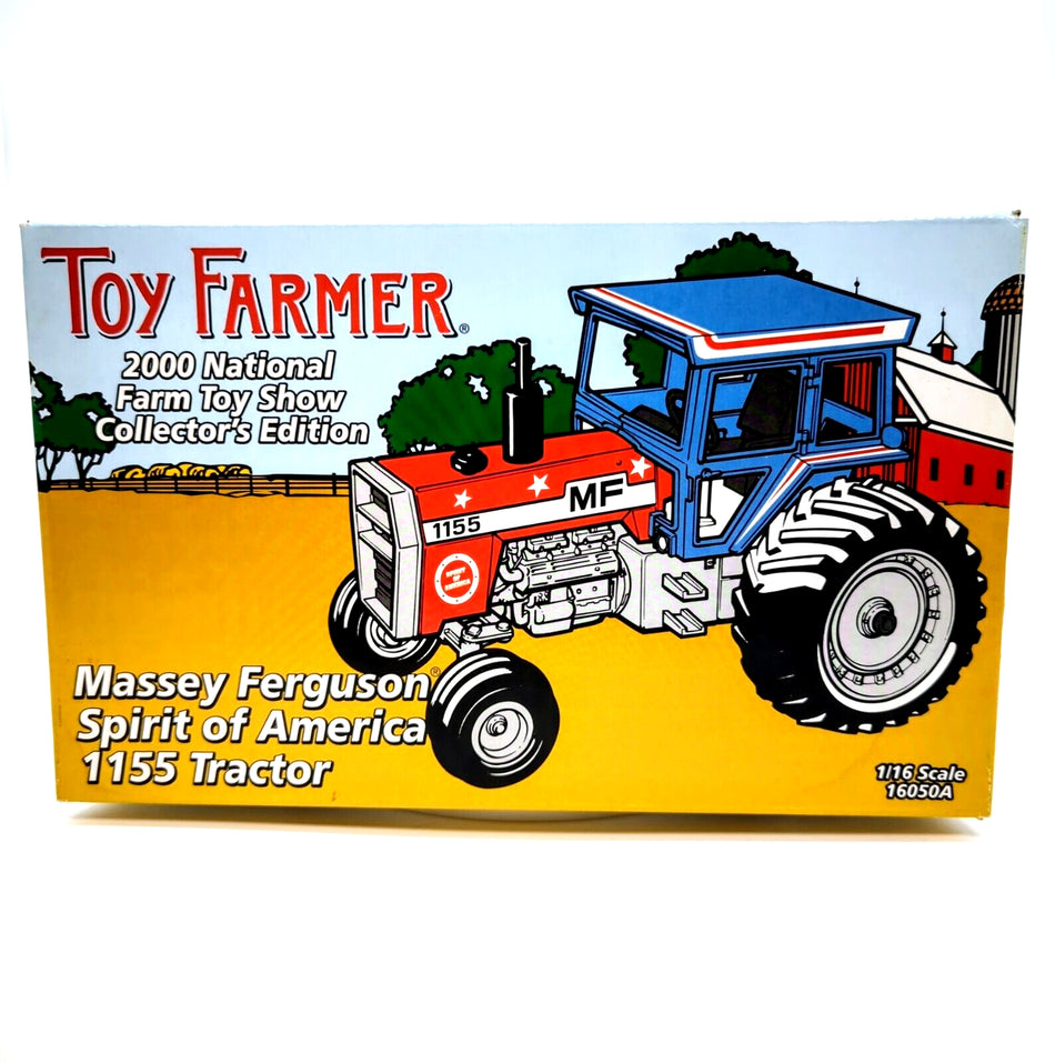 1/16 Massey Ferguson Spirit Of America 1155 Tractor, 2000 National Farm Toy Show