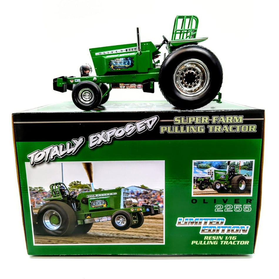 1/16 Oliver 2255 Totally Exposed Pulling Tractor