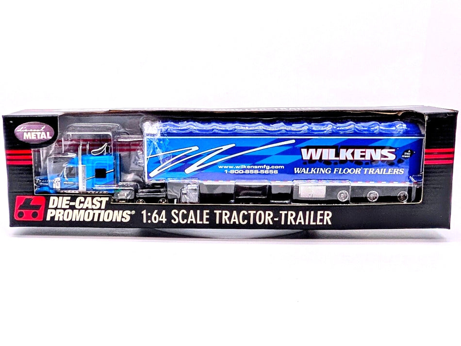 1/64 WILKENS Walking Floor Trailer Triple International Lonestar DCP