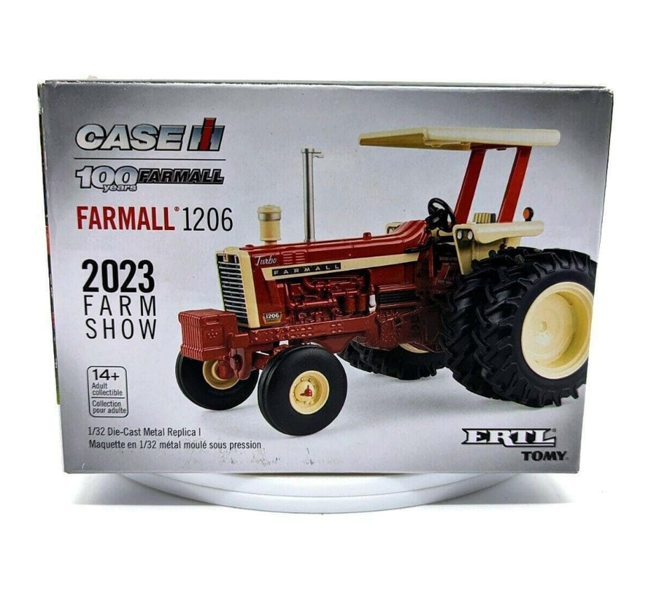 1/32 International Harvester Farmall 1206 With ROPS & Duals, 2023 Farm Show