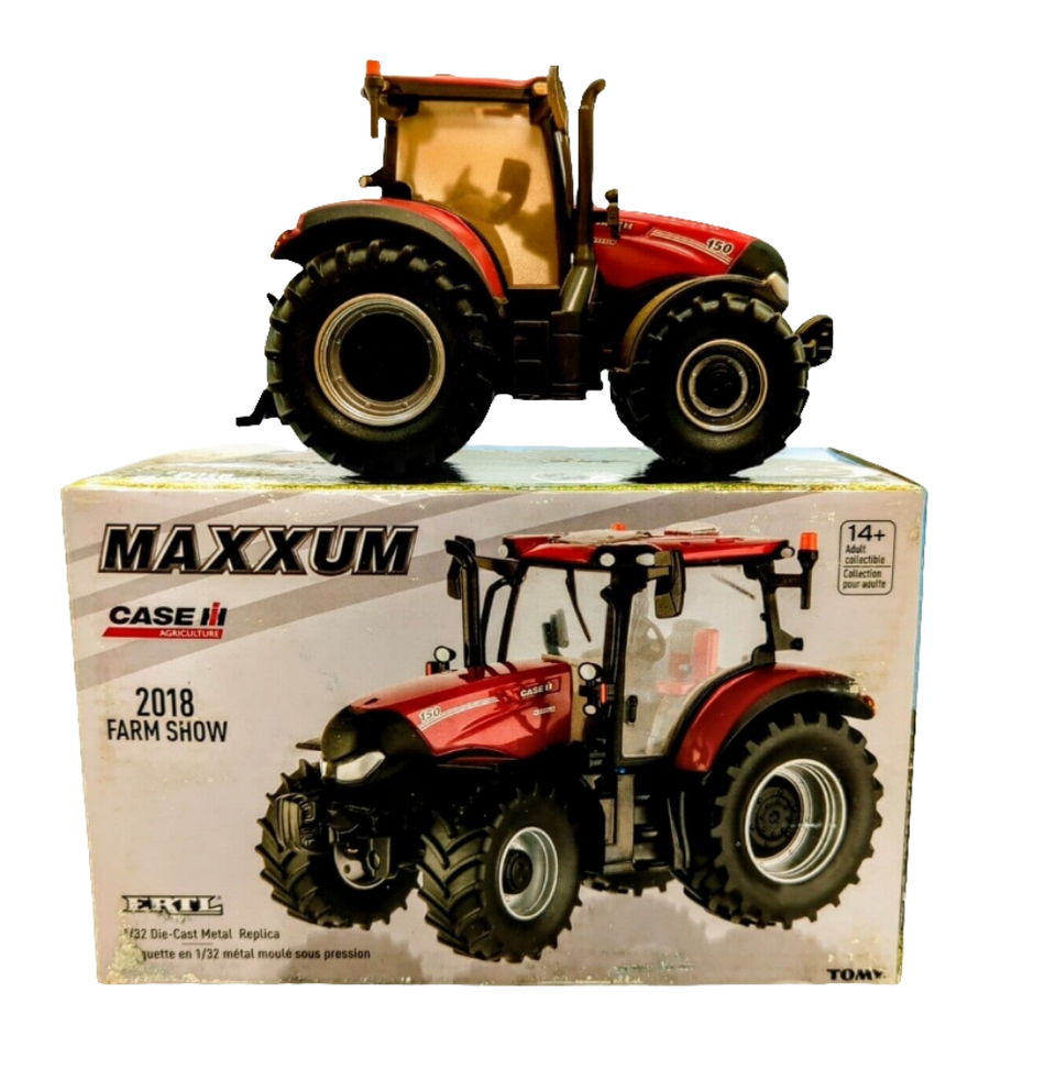 1/32 Case IH 2018 Farm Show Maxxum 150 Tractor, Dusty Chaser Farm Toy