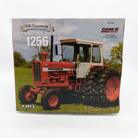 "International Harvester Turbo 1256 Tractor with Cab - Vintage Farm Toy Tractor"