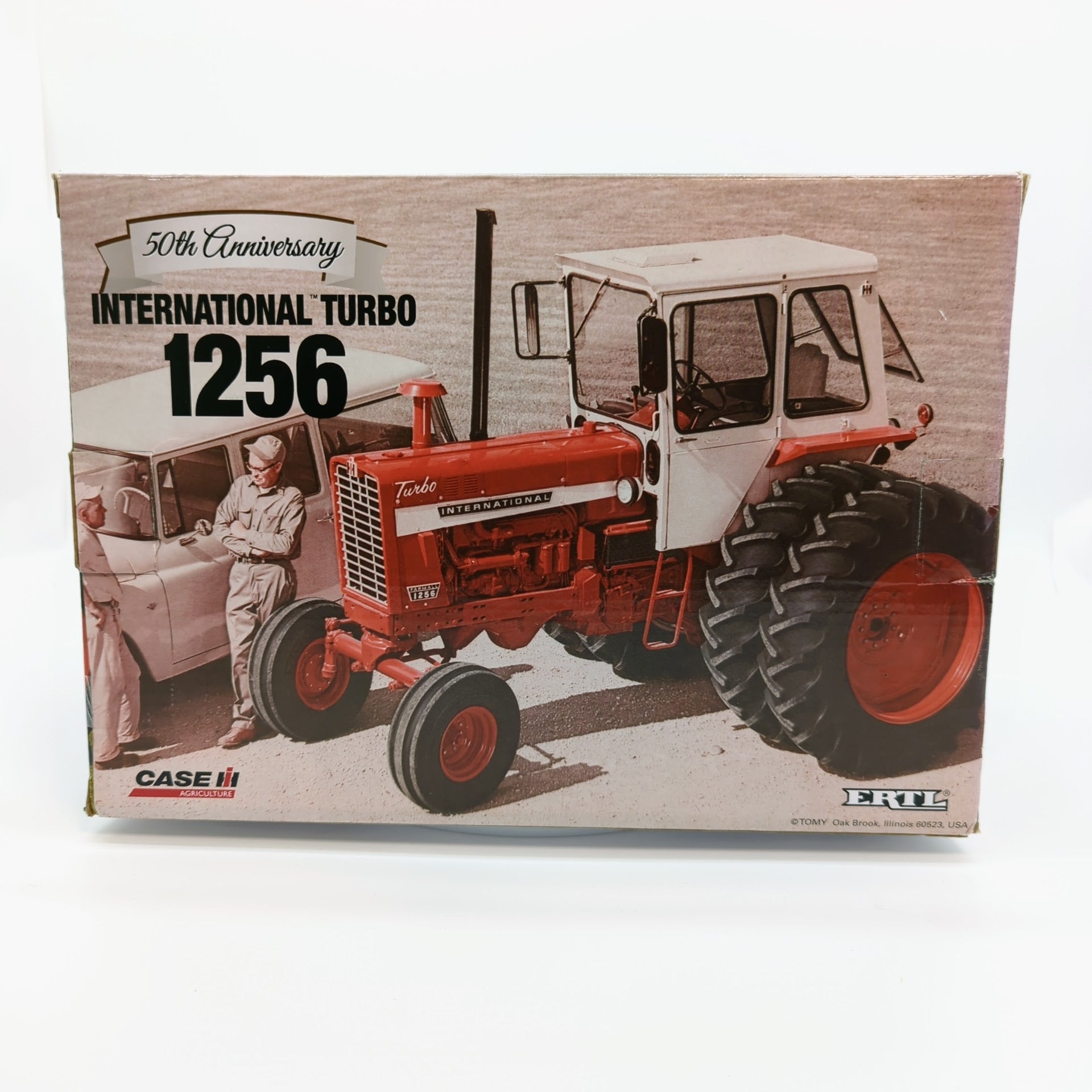 "International Harvester Turbo 1256 Tractor with Cab - Vintage Farm Toy Tractor"