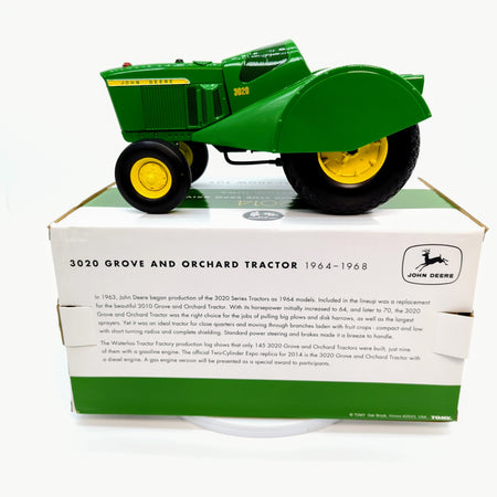 "John Deere 3020 Orchard Tractor Gas Version for sale, Two Cylinder Club model"