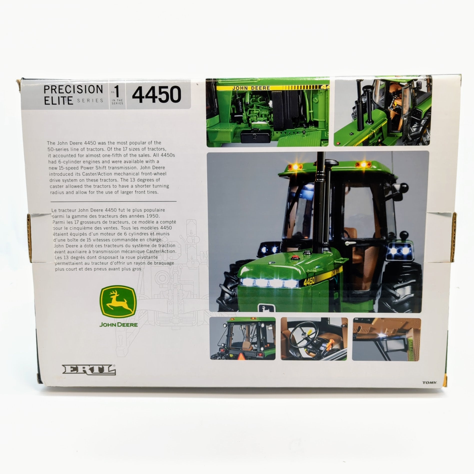 "John Deere 4450 Tractor with Duals Precision Elite Series toy tractor for collectors"