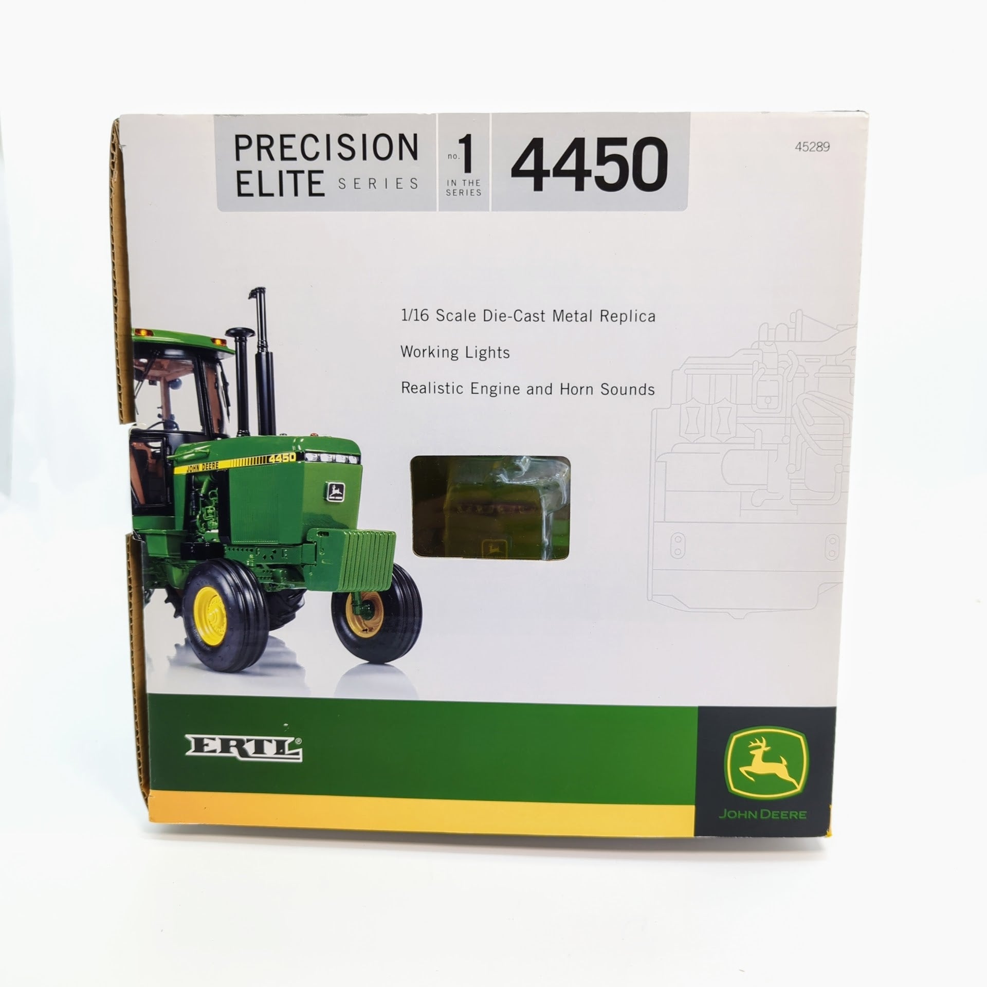 "John Deere 4450 Tractor with Duals Precision Elite Series toy tractor for collectors"