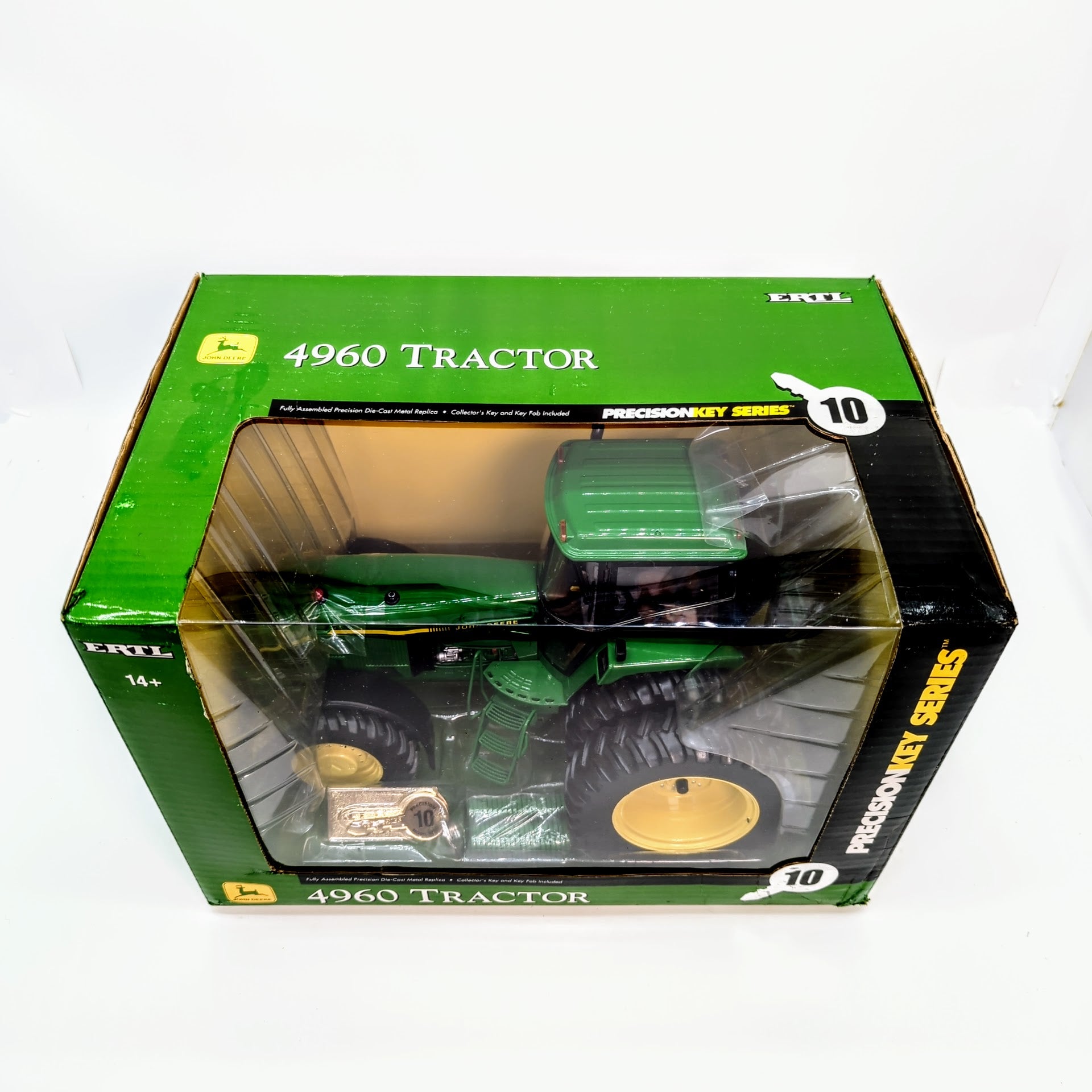 "John Deere 4960 Tractor Ertl Farm Toy - Precision Key Series #10 for Collectors"