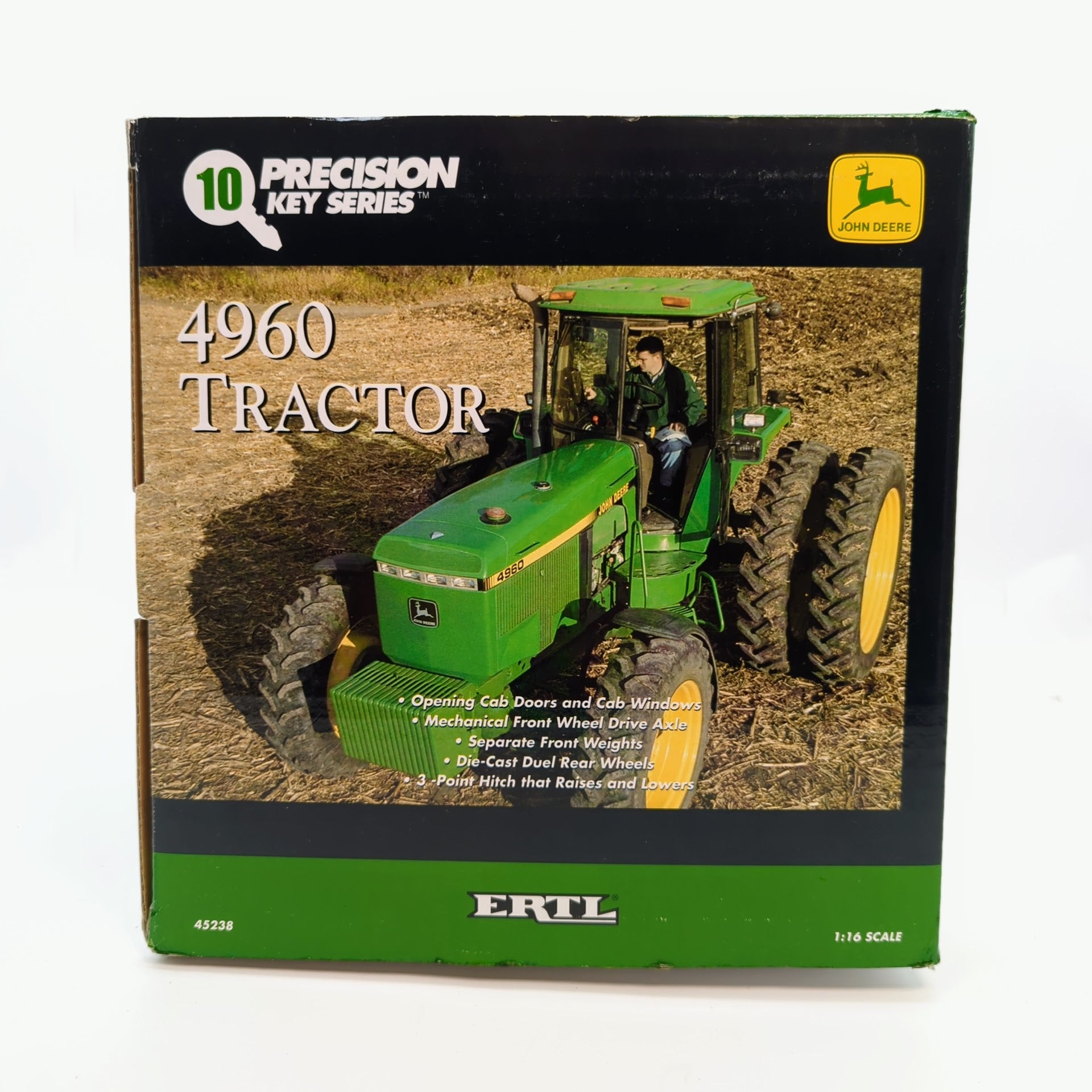 "John Deere 4960 Tractor Ertl Farm Toy - Precision Key Series #10 for Collectors"