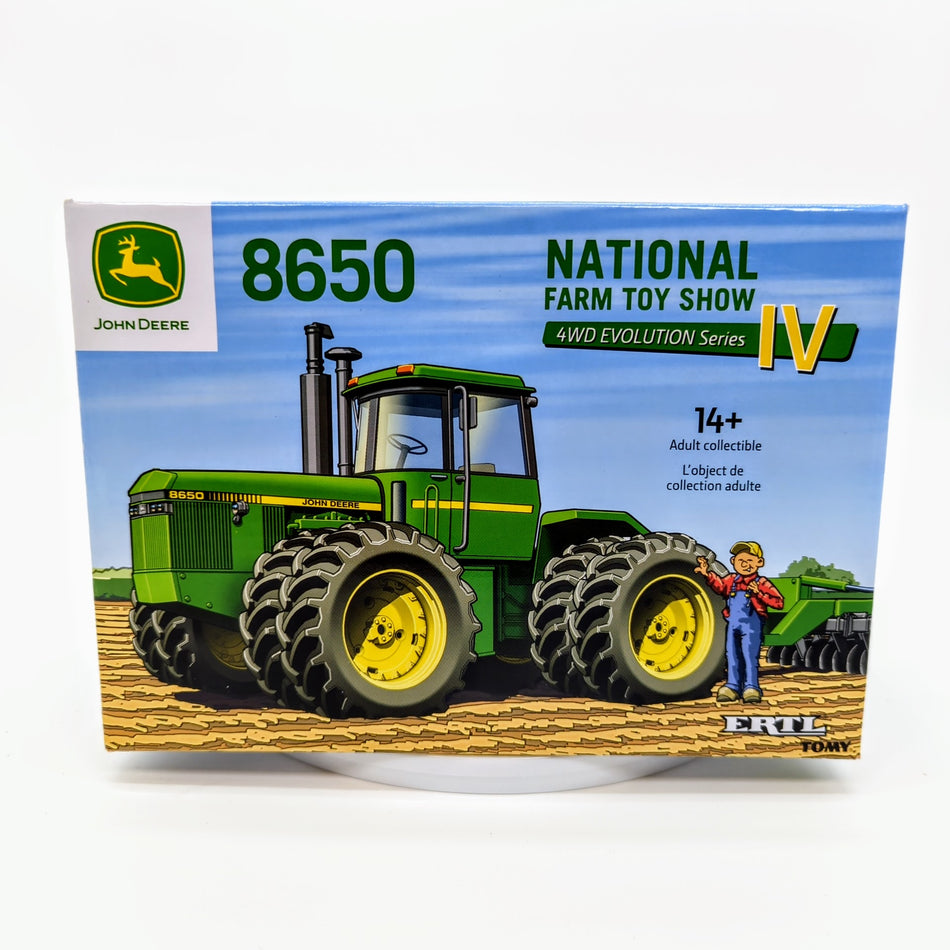 1/32 John Deere 8650 4WD with Front & Rear Duals, 2016 National Farm Toy Show