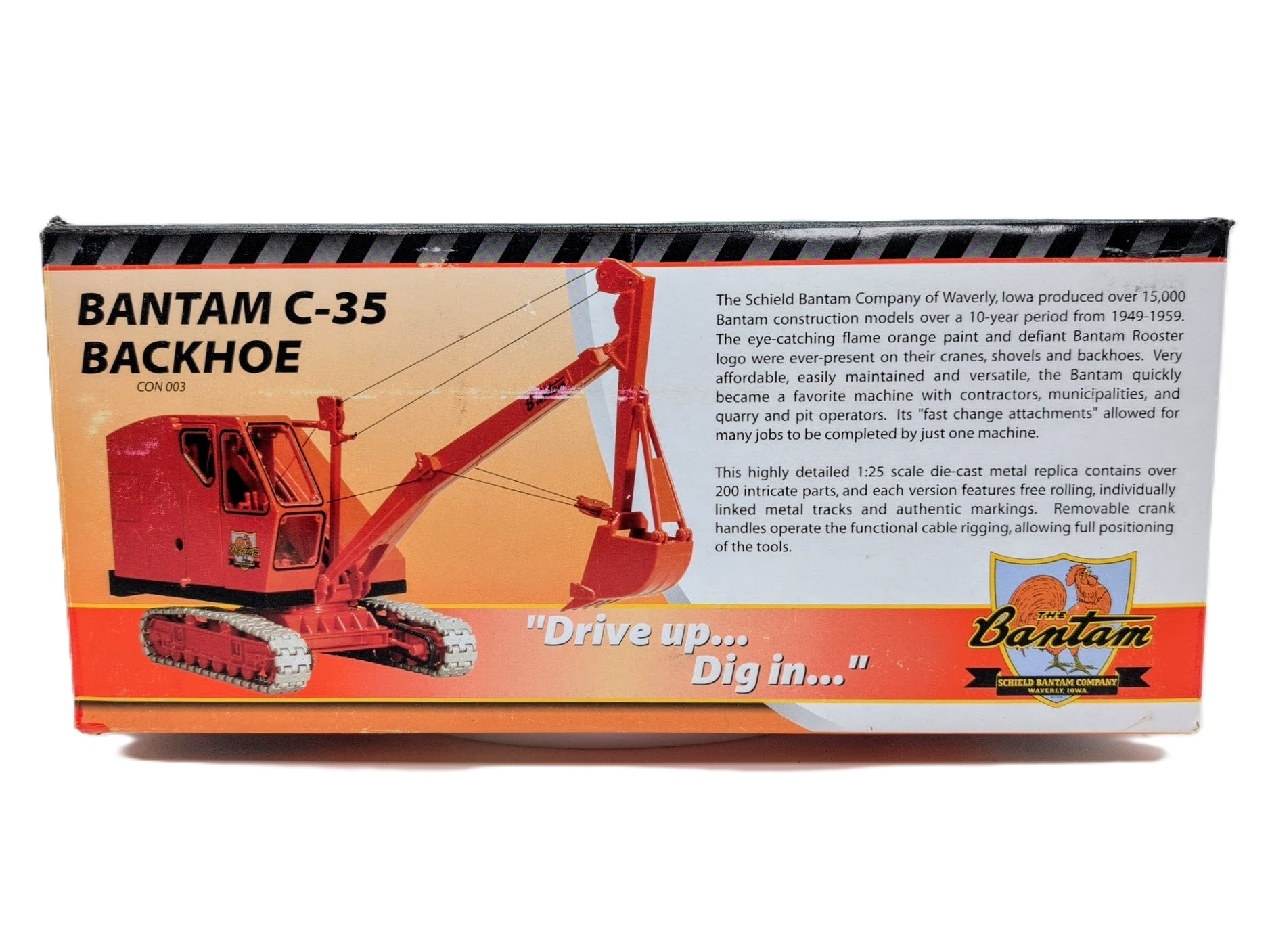 1/25 Bantam C-35 Crane Backhoe - Farm Toy Tractor