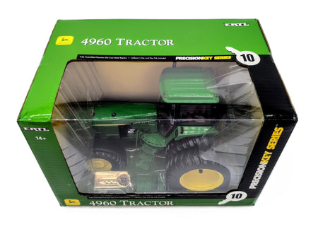 1/16 John Deere 4960 Tractor With Front Wheel Assist & Duals, Precision Key Series #10 - Farm Toy