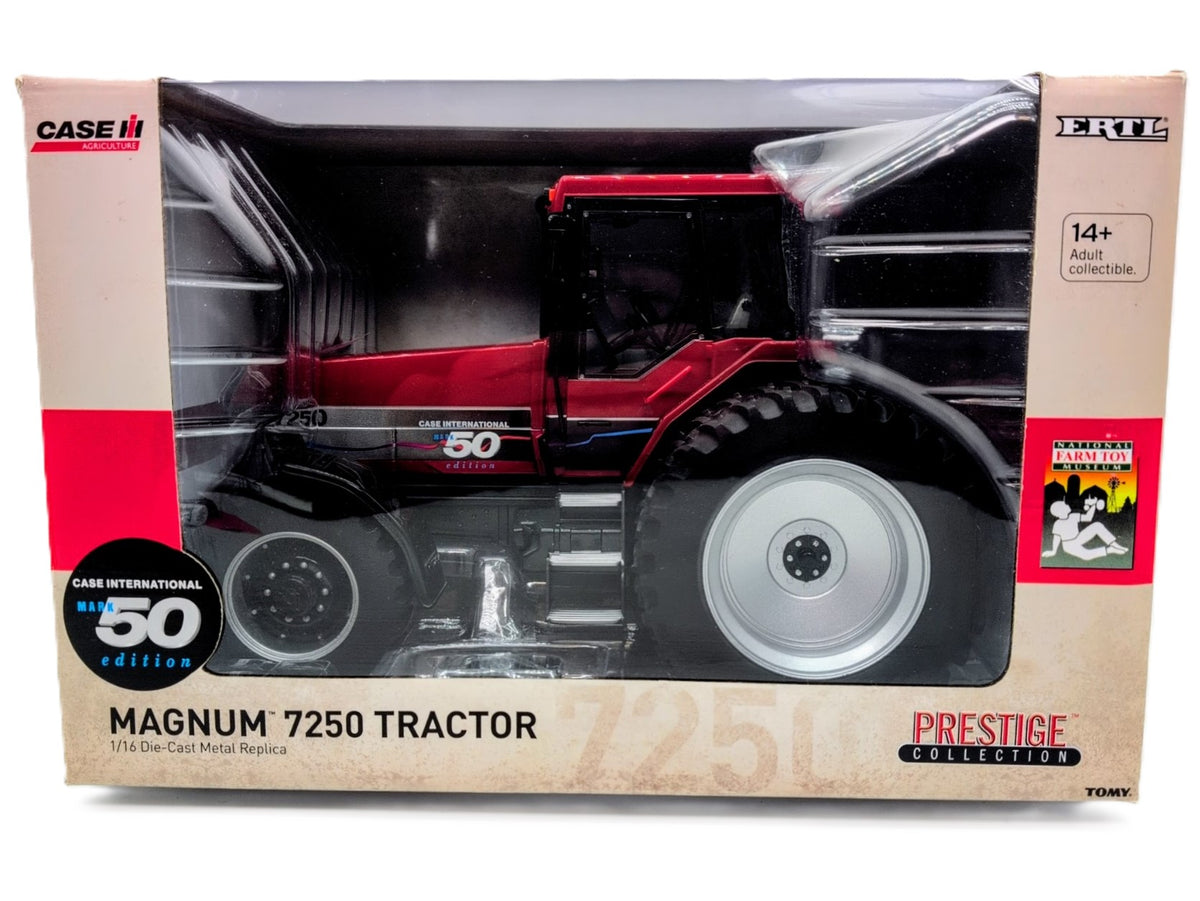 1/16 Case Magnum 7250 Tractor W/ Duals & Front Wheel Assist, Mark 50 edition - Farm Toy