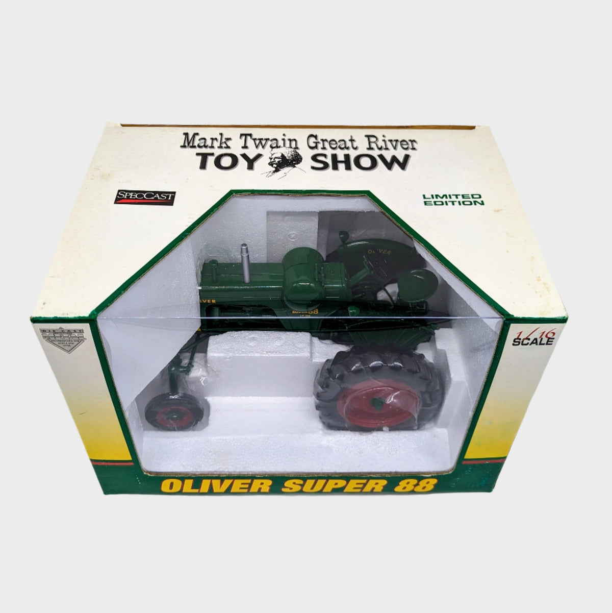 Oliver Super 88 Tractor SpecCast 2005 Mark Twain Great River Toy Show 1/16.