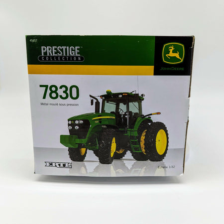 John Deere ERTL MODEL 7830 4wd Tractor With Duals Prestige 1/32.