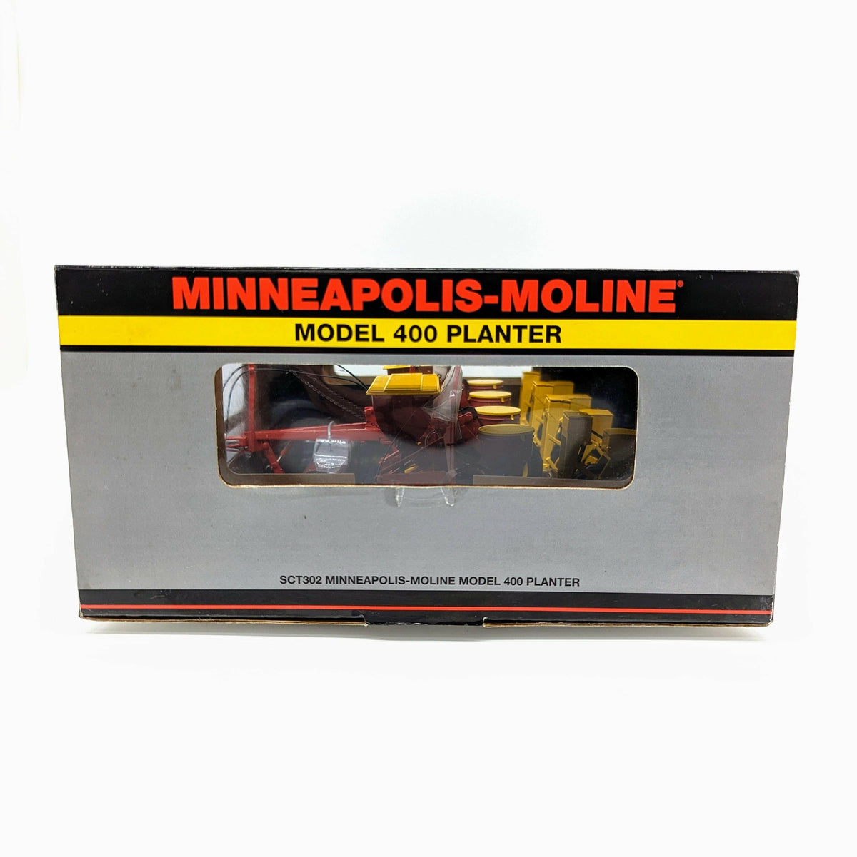 "High Detail Minneapolis Moline Model 400 4-Row Planter farm toy - Vintage Farming Collectible"