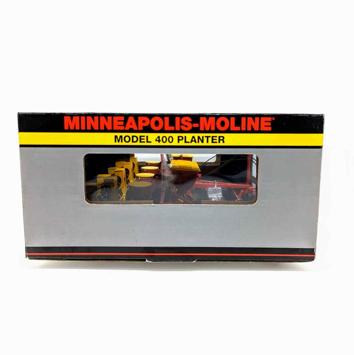 "High Detail Minneapolis Moline Model 400 4-Row Planter farm toy - Vintage Farming Collectible"