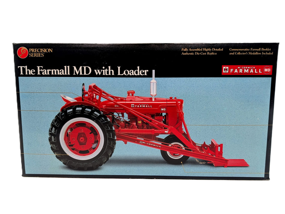 1/16 McComick Farmall MD Tractor With Loader, Precision Series #10 Ertl