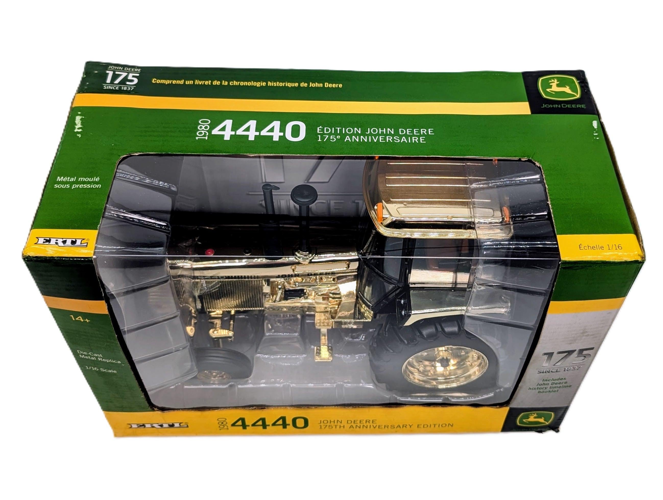 1/16 John Deere 4440 Wide Front Tractor Gold 175th Anniversary