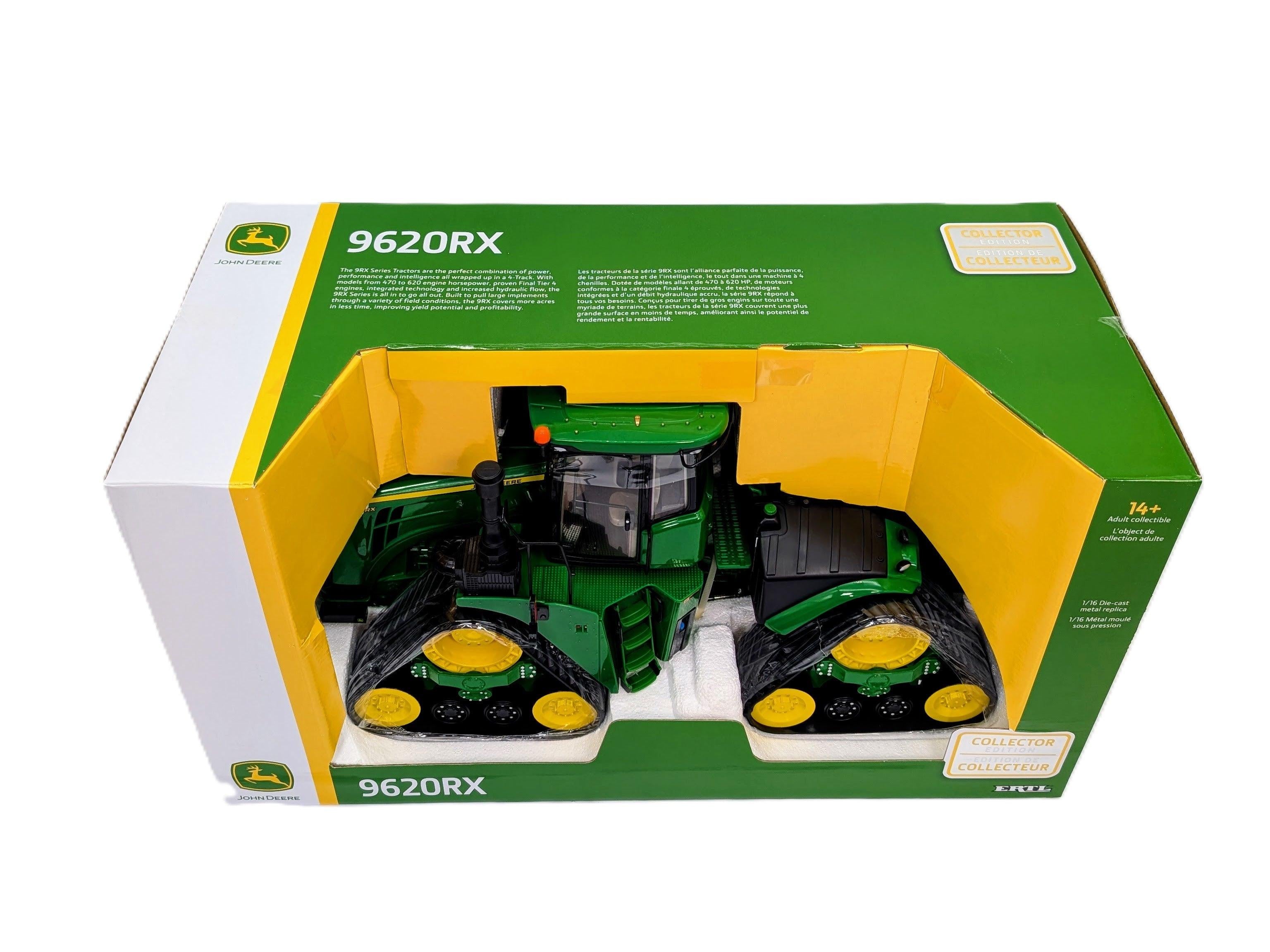 1/16 John Deere 9620RX Tractor with 4-Track Design, Collector Edition-Rollin' Coal Farm Toys 1/16 John Deere 9620RX Tractor with 4-Track Design, Collector Edition-Rollin' Coal Farm Toys