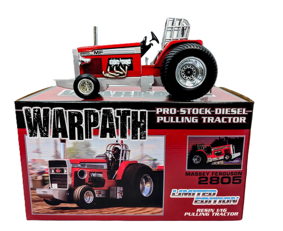 1/16 The Warpath Massey Ferguson 2805 Pro Stock Diesel Pulling Tractor