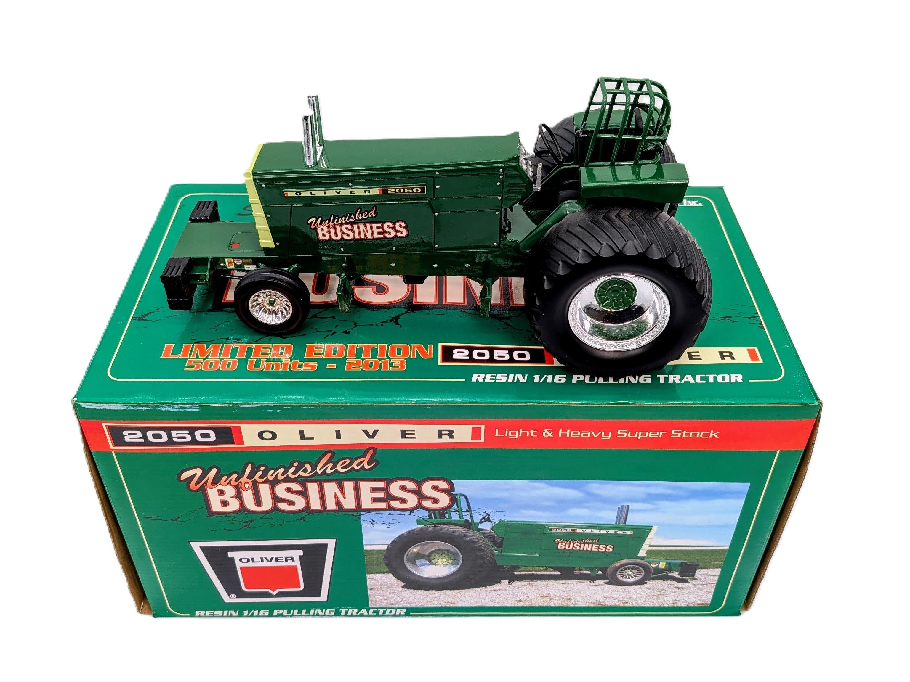 1/16 Oliver 2050 Unfinished Business Pulling Tractor-Rollin' Coal