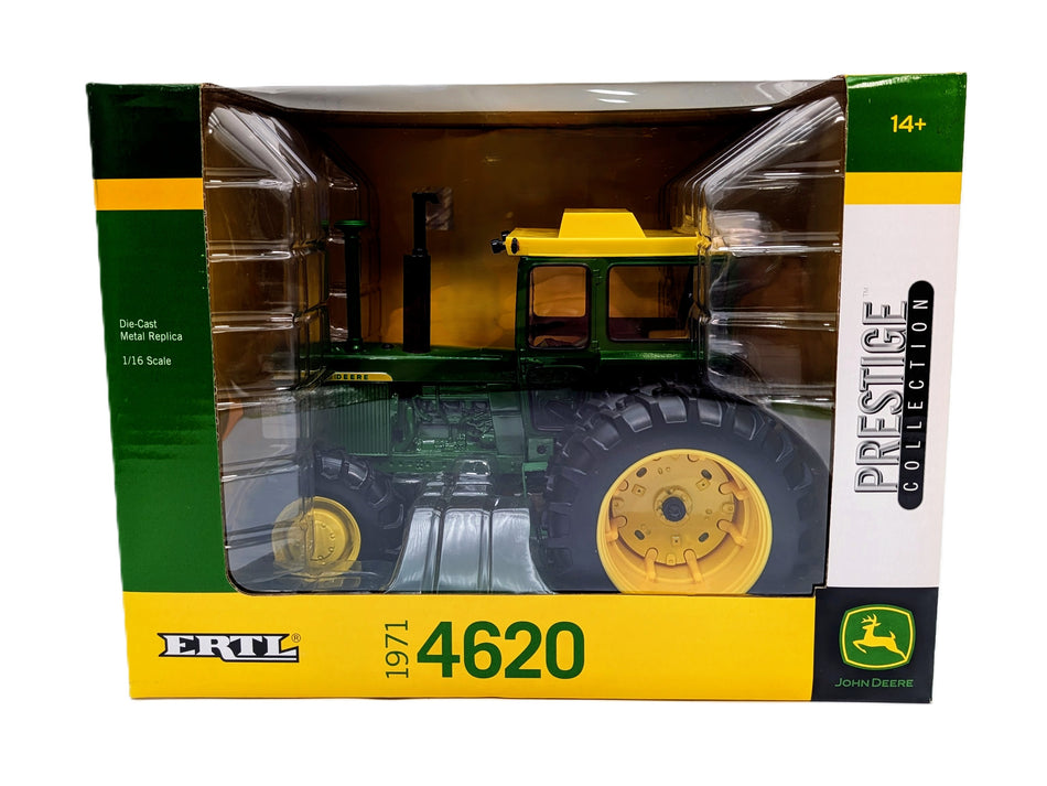 1/16 John Deere 4620 Tractor with Cab and Front Wheel Assist Prestige Collection
