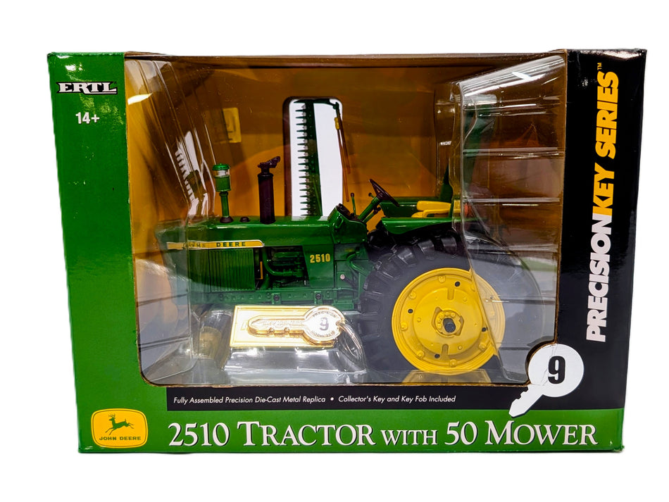 1/16 John Deere 2510 Tractor With #50 Side Mount Mower, Precision Key Series #9