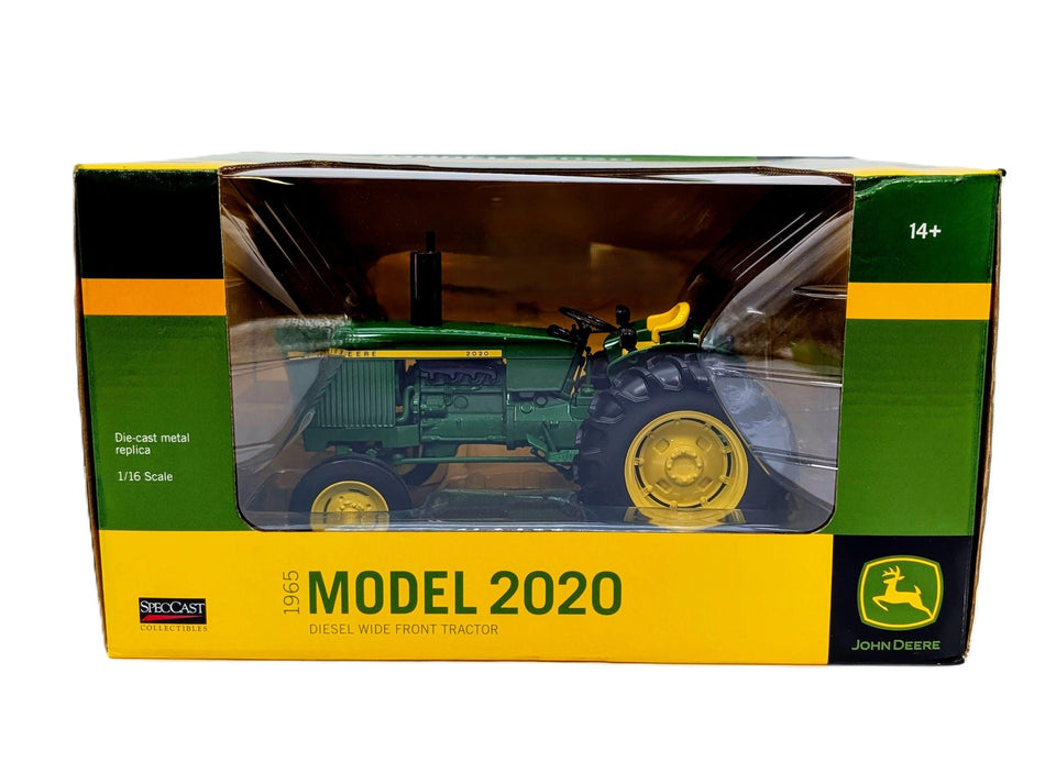 1/16 John Deere Model 2020 Wide Front Diesel Tractor