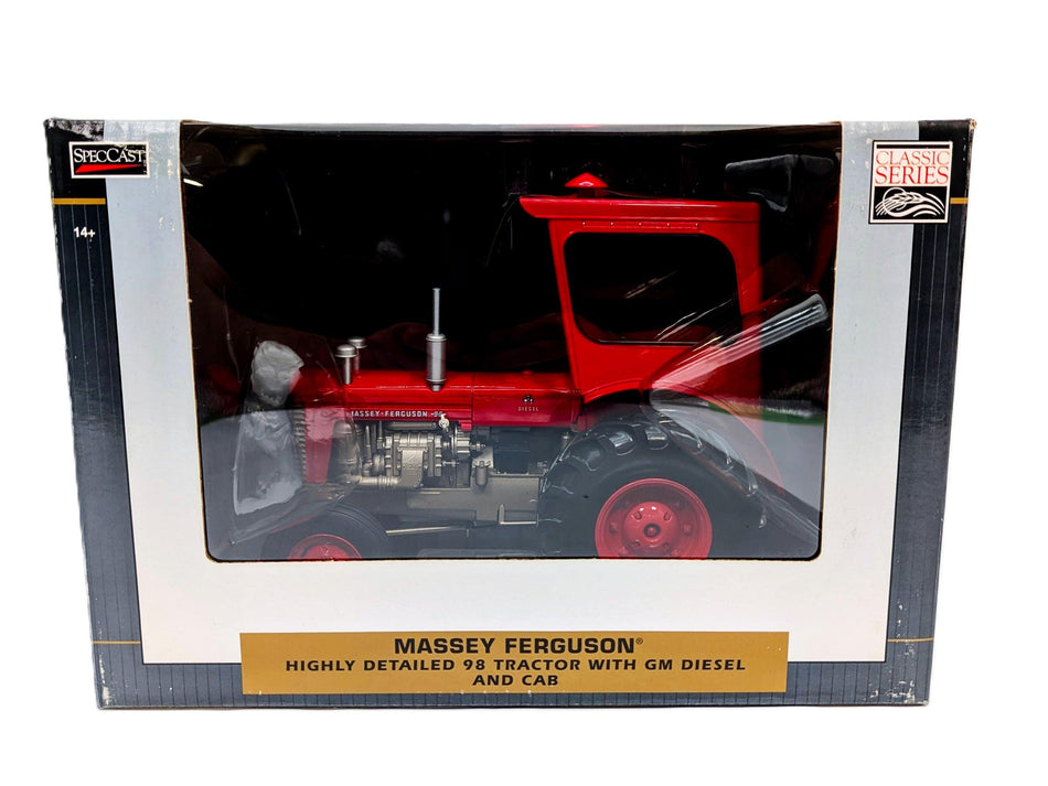 1/16 Massey Ferguson Highly Detailed 98 Tractor W/ GM Diesel & Cab