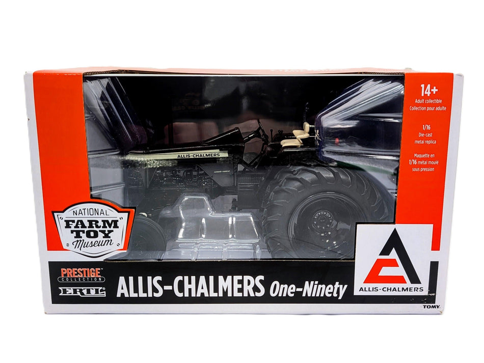 1/16 Allis Chalmers 190 Tractor W/ Duals, 2023 National Farm Toy Museum, Black