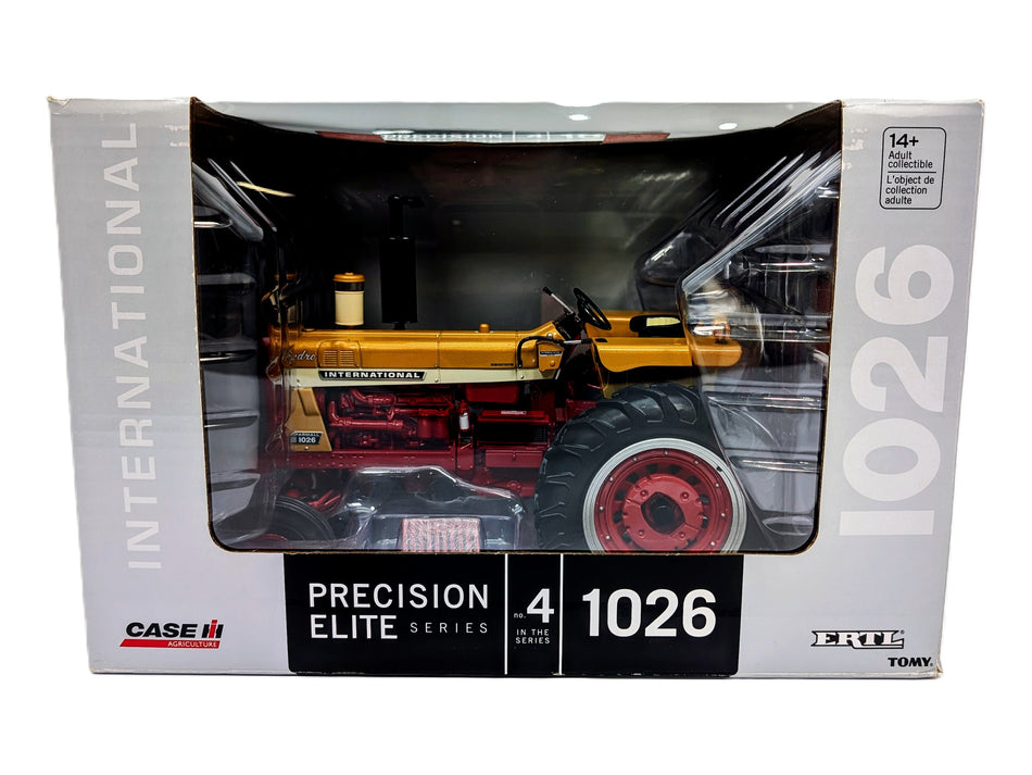 1/16 International Harvester 1026 Precision Elite tractor, Gold Demo Chaser
