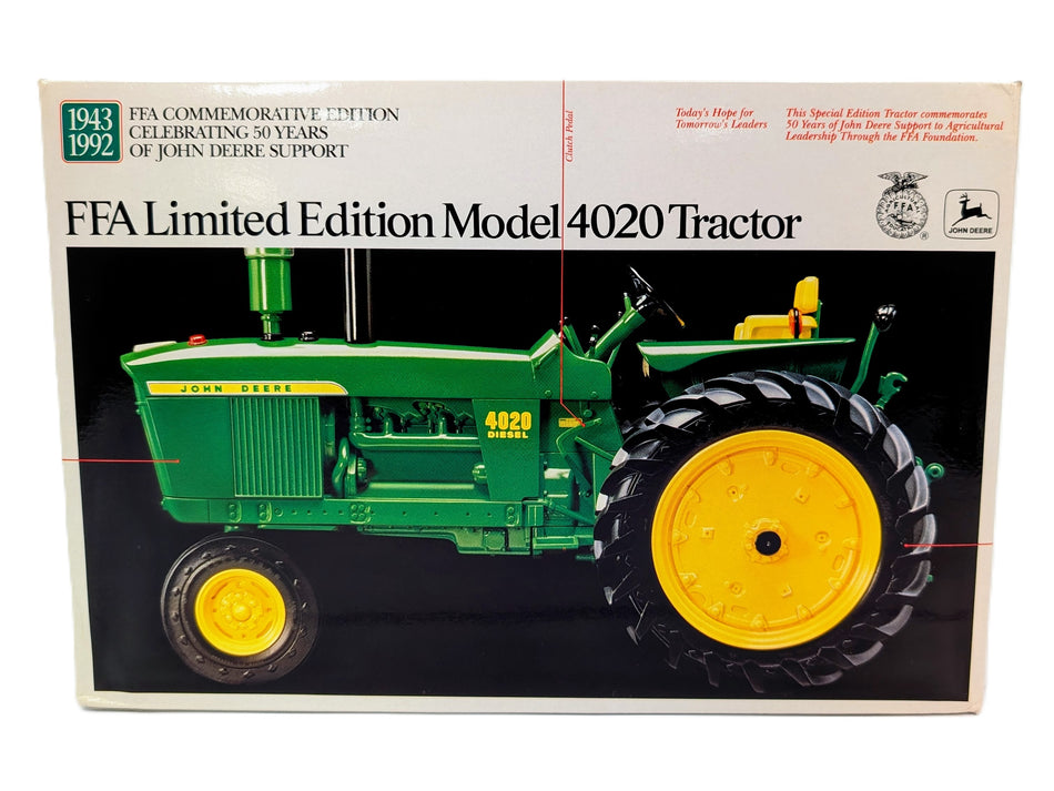 1/16 Precision John Deere 4020 Tractor W/ Narrow Front, National FFA Limited Ed.