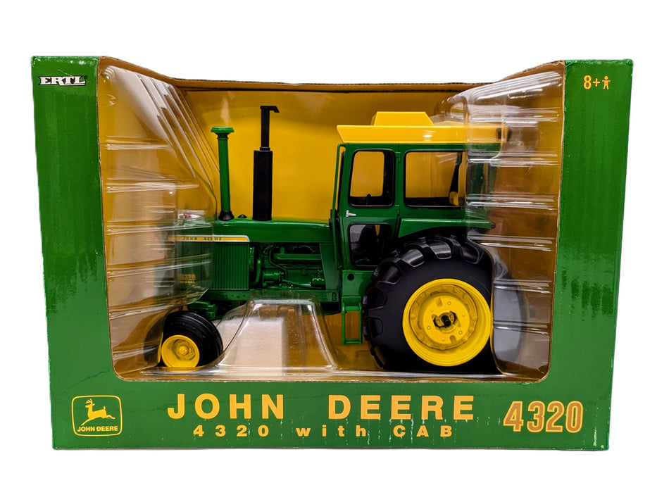 1/16 John Deere 4320 Diesel Tractor W/ Cab Plow City Toy Show