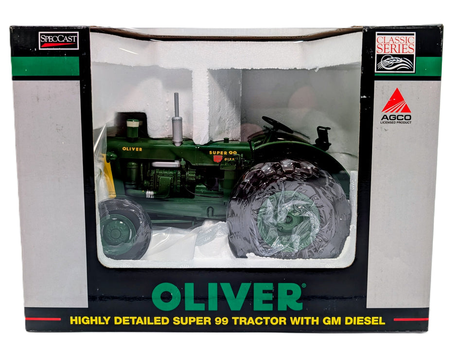 1/16 Oliver Super 99 With GM Diesel By SpecCast Green Wheels
