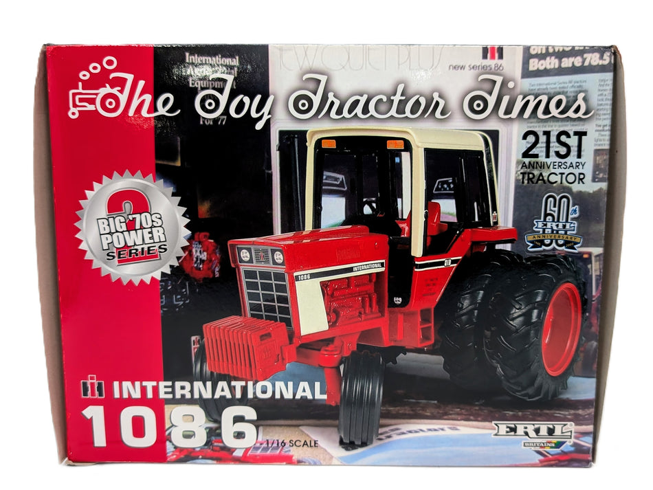 1/16 IH Farmall 1086 Cab with Precision Duals, 2005 Toy Tractor Times Limited Ed