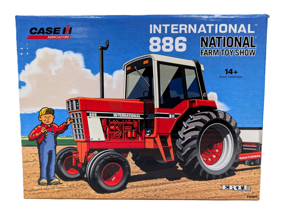 1/16 International Harvester 886 Tractor, 2018 Toy Farmer