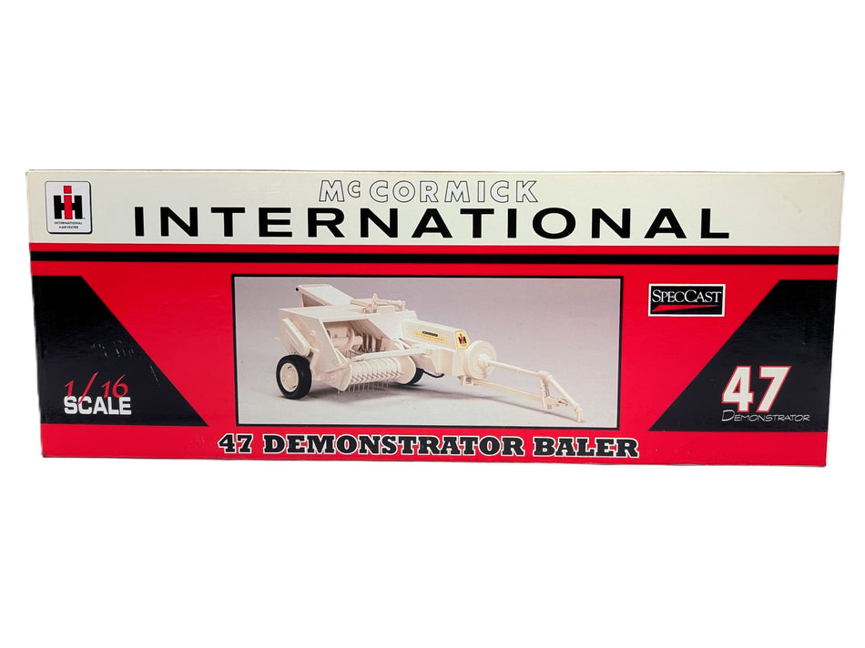 1/16 International Harvester 47 Demonstrator Resin Baler