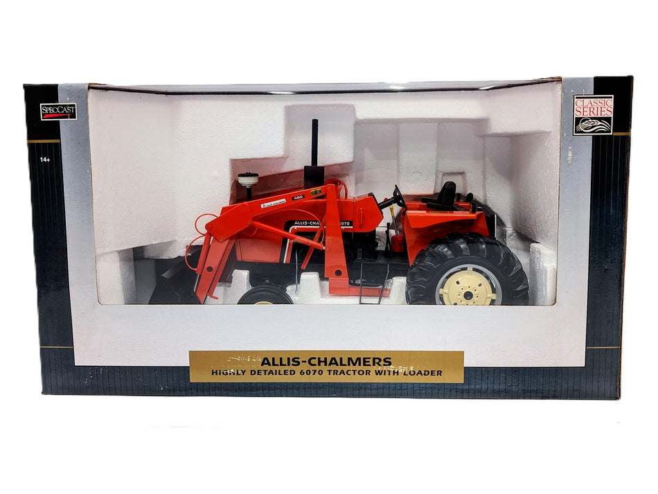 1/16th Allis Chalmers 6070 Tractor with Wide Front and Loader By SpecCast
