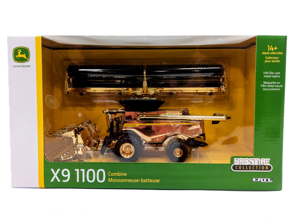 1/64 John Deere X9 Combine With Duals, Gold Plated Dealer Expo Award