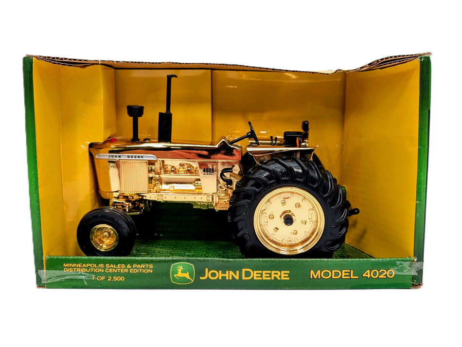 1/16 Gold John Deere 4020, Minneapolis Sales & Parts Distribution 1 of 2,500