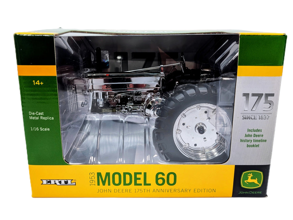 1/16 John Deere 1953 Model 60 Tractor Chrome 175th Anniversary