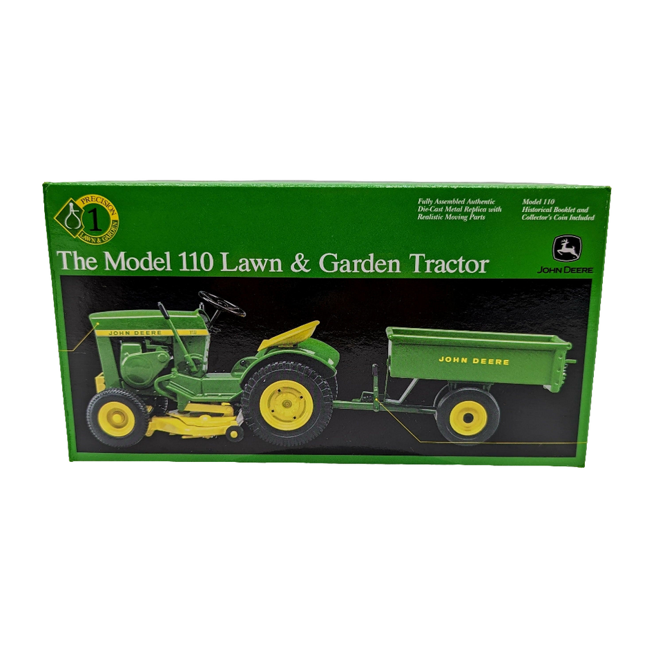 1/16 John Deere 110 Lawn & Garden Tractor With Wagon, Precision #1