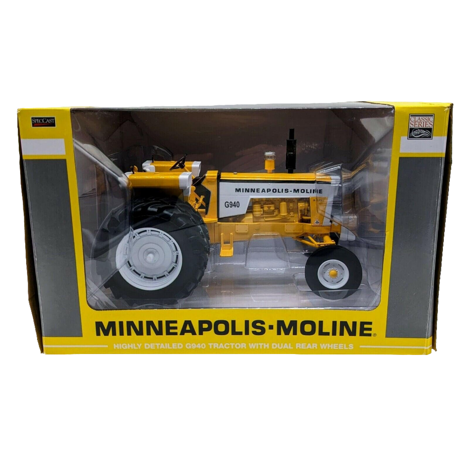 1/16 Minneapolis Moline G940 Toy Tractor W/Duels SpecCast