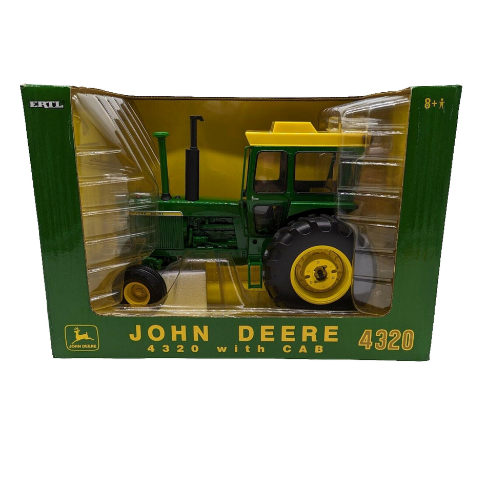 1/16 John Deere 4320 Diesel Tractor W/ Cab Plow City Toy Show